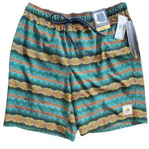 Pendleton Shoreside Trunk Men's Swim Shorts S Geometric Multicolor, $78 MSRP